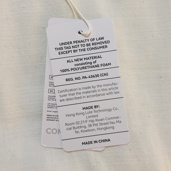 NWT COMFELIE Airlite Breathable Spaghetti Bra with Vertical Stripes - Picture 15 of 15